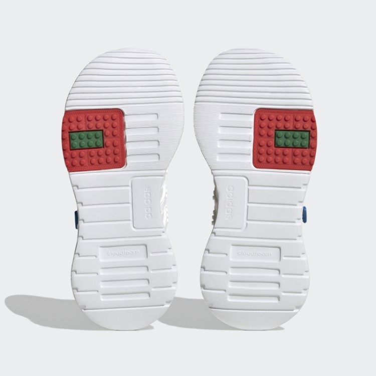 Adidas X Lego Racer Tr21 Cadarço Elástico E Top Strap Sapatos Fashion White
