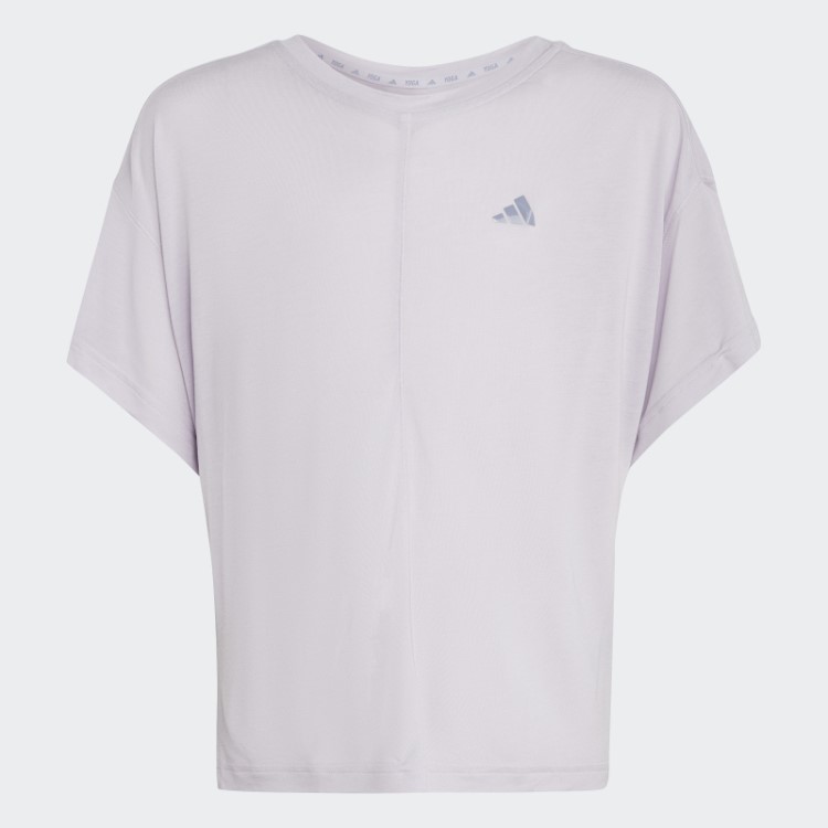 Silver Dawn Yoga Aeroready Camiseta Solta Adidas