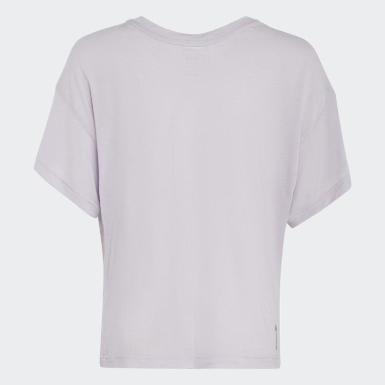 Silver Dawn Yoga Aeroready Camiseta Solta Adidas
