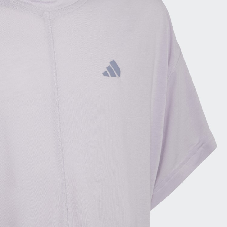 Silver Dawn Yoga Aeroready Camiseta Solta Adidas