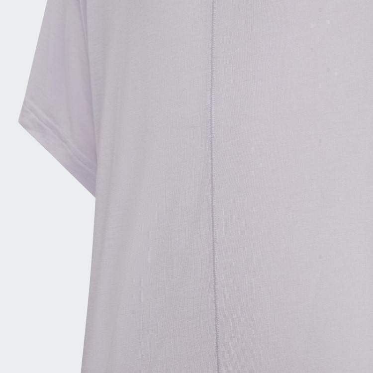 Silver Dawn Yoga Aeroready Camiseta Solta Adidas