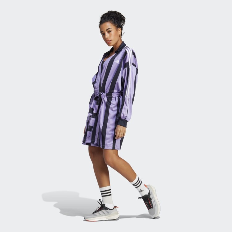 Vestido Jacquard Violeta Adidas