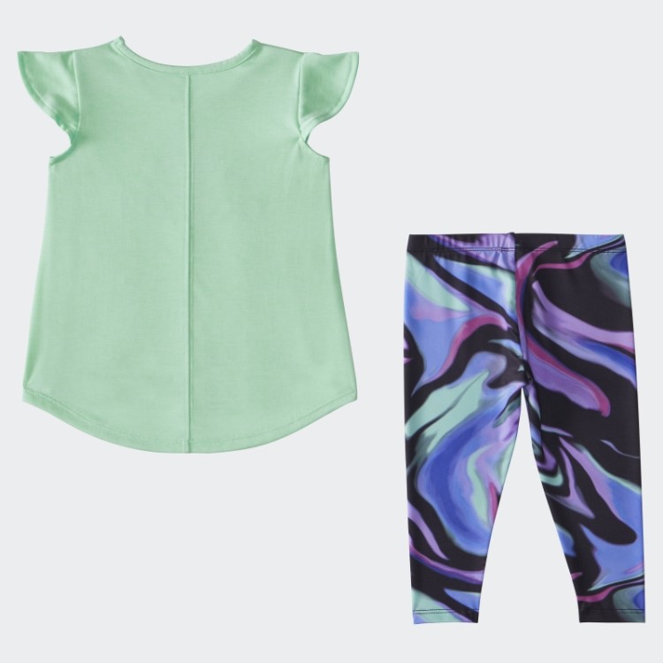 Verde Ig Mel Tee Aop Conjunto Justo Adidas