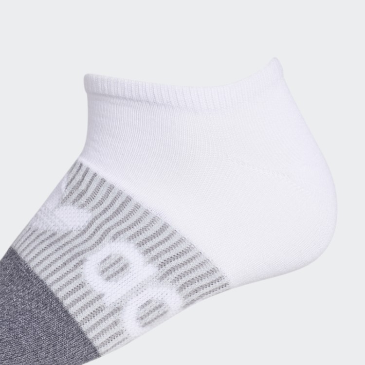 Meias Adidas Gradient Superlite No-show 6 Pares Branco