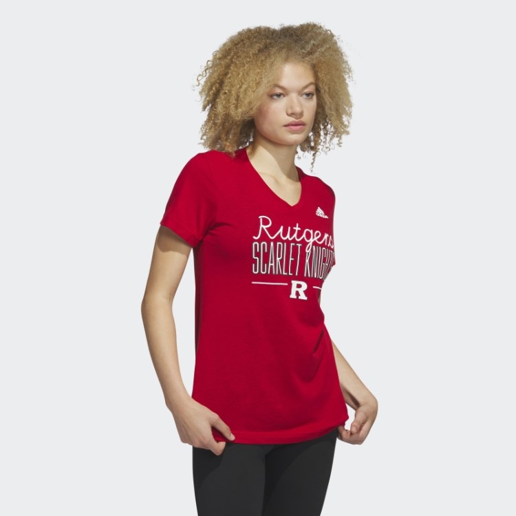 Camiseta Scarlet Knights Vermelha Mel Adidas