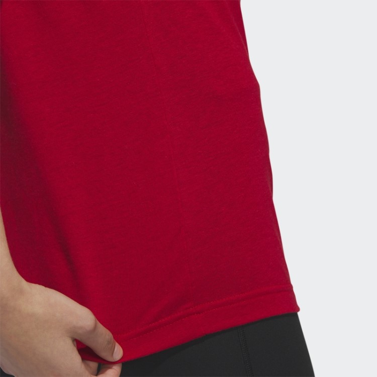 Camiseta Scarlet Knights Vermelha Mel Adidas