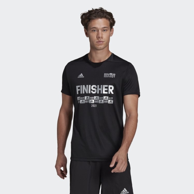 Berlin Marathon Finisher T-shirt Adidas Preto