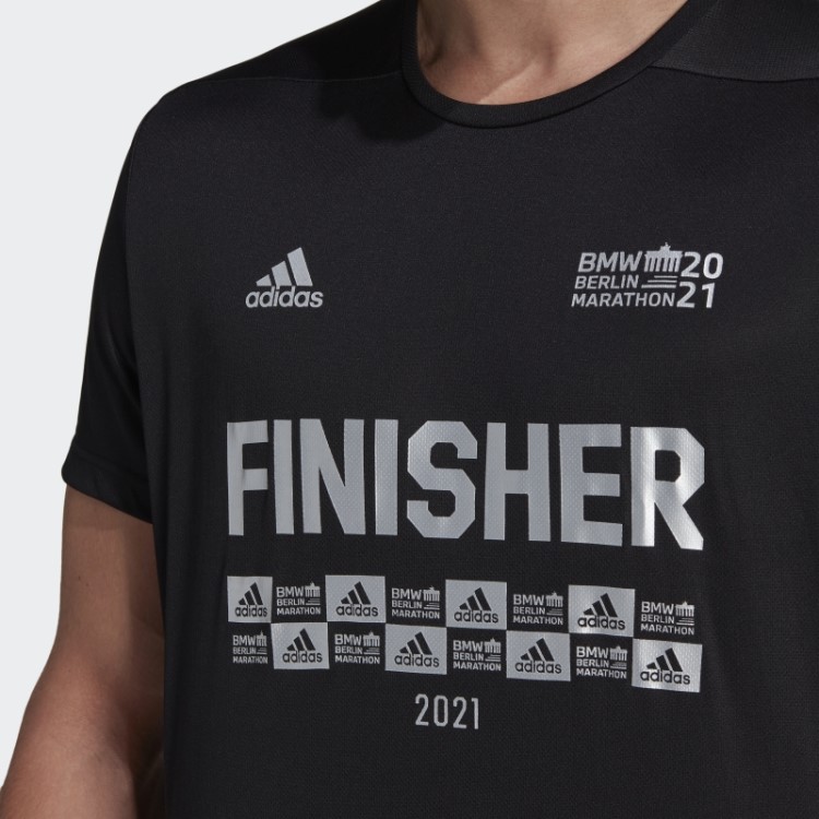 Berlin Marathon Finisher T-shirt Adidas Preto