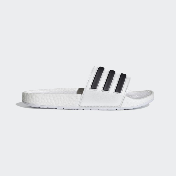 Chinelos Brancos Adidas Adilette Boost