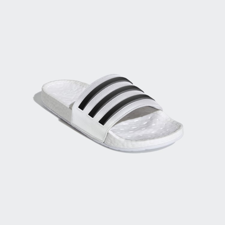 Chinelos Brancos Adidas Adilette Boost