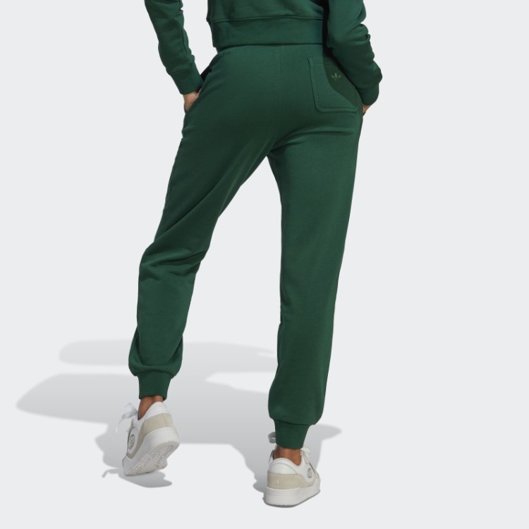 Calça De Moletom Com As Três Listras Originais Adidas Verde Escuro