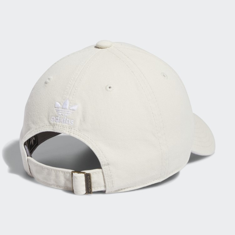 Elegante Chapéu Strapback Descontraído Adidas Branco