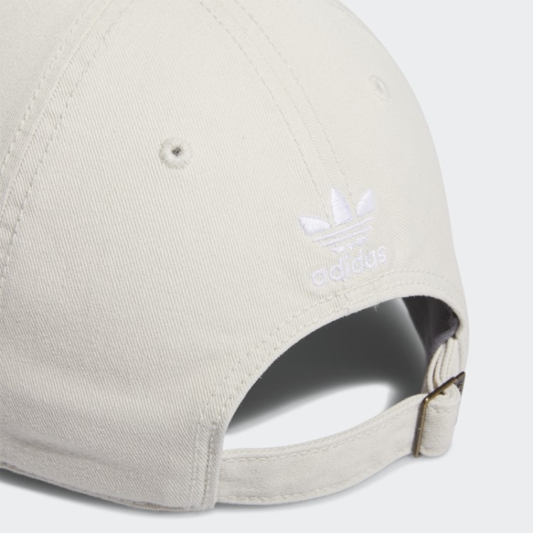 Elegante Chapéu Strapback Descontraído Adidas Branco