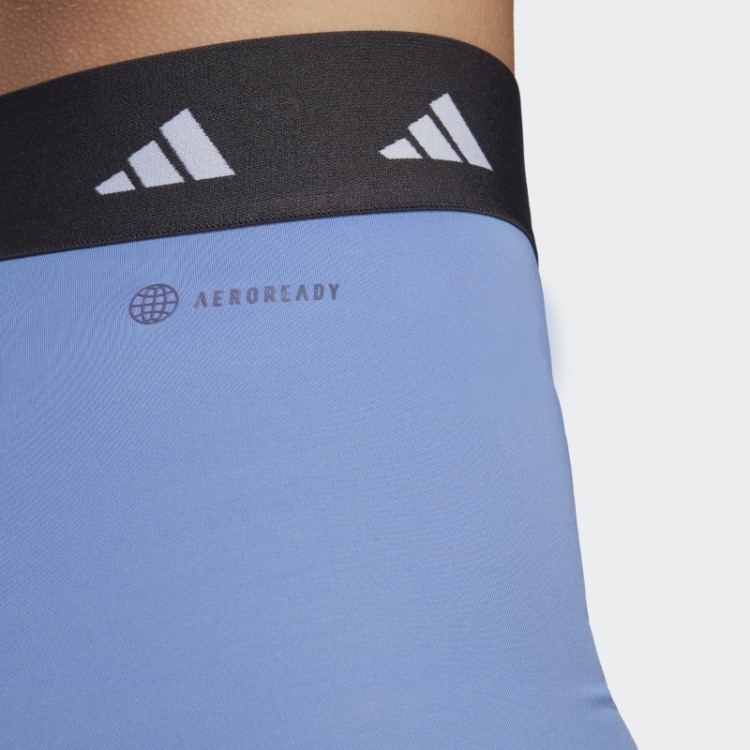 Legging Azul Techfit Adidas