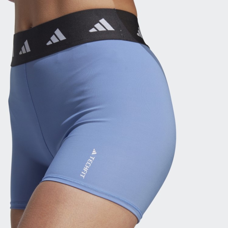 Legging Azul Techfit Adidas