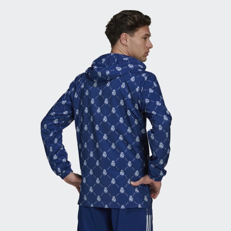 Blusão Azul Vitória Adidas Real Madrid