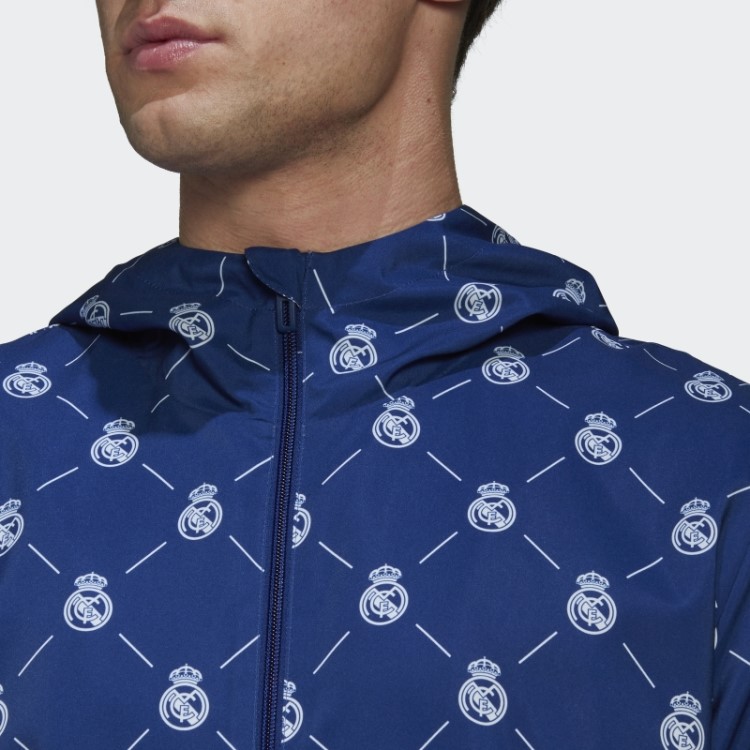 Blusão Azul Vitória Adidas Real Madrid