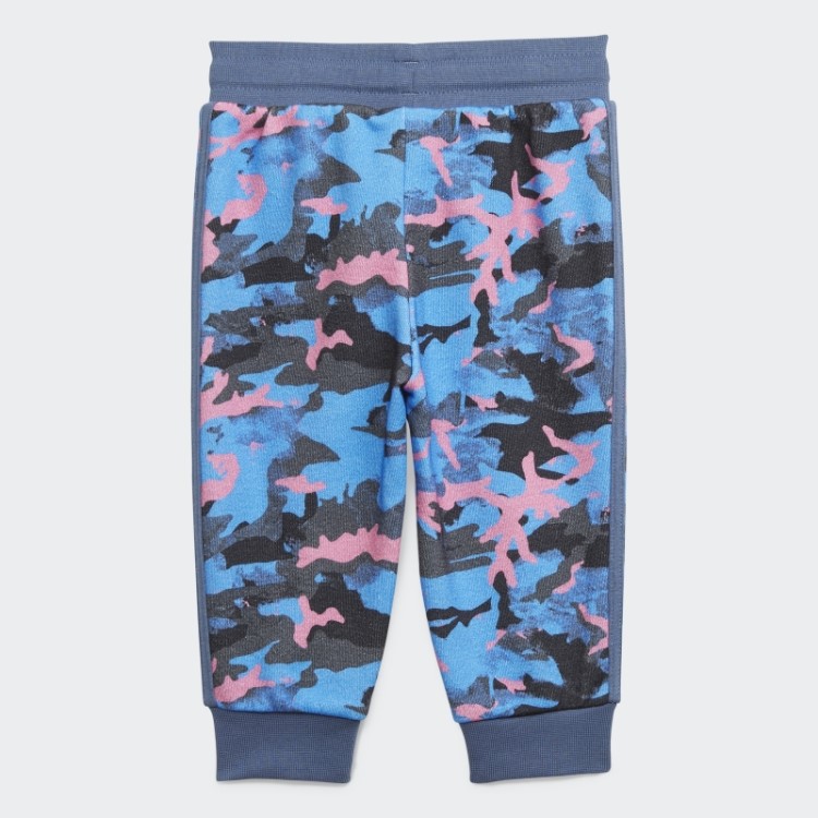 Conjunto De Moletom Adidas Camuflado Aço