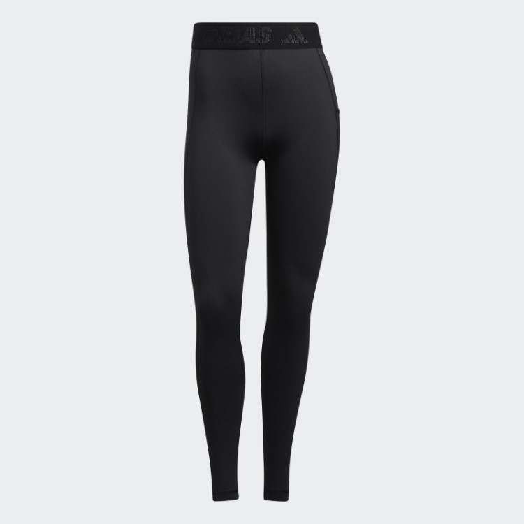 Distintivo Preto Techfit Adidas De Leggings Esportivos