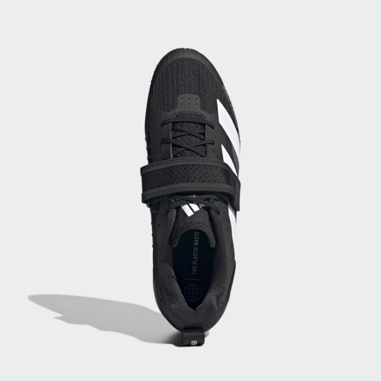 Sapatos Pretos De Levantamento De Peso Adidas Adipower 3