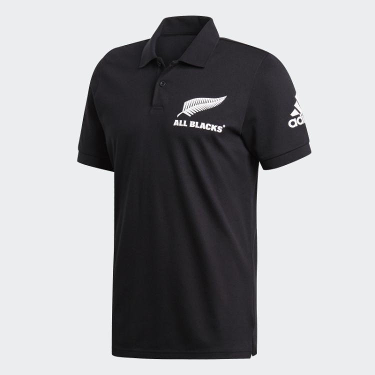 Camisa Polo Preta Adidas All Blacks Supporters