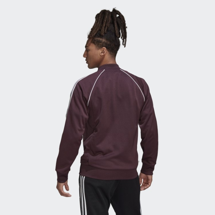 Jaqueta Adidas Marrom Adicolor Classics Primeblue Sst