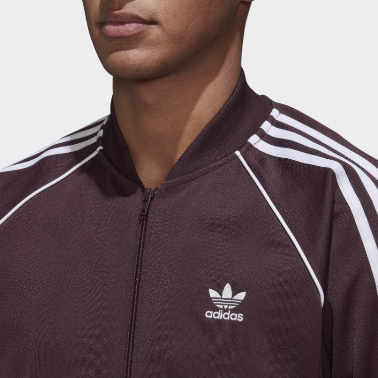 Jaqueta Adidas Marrom Adicolor Classics Primeblue Sst