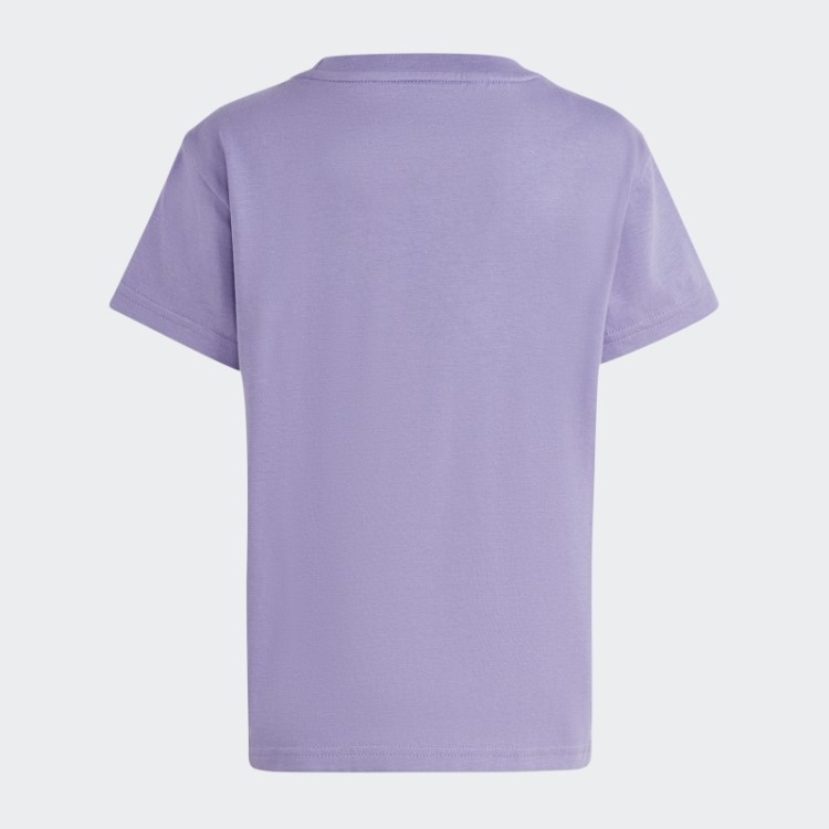 Camiseta Adidas Lilás Adicolor Com Trevo
