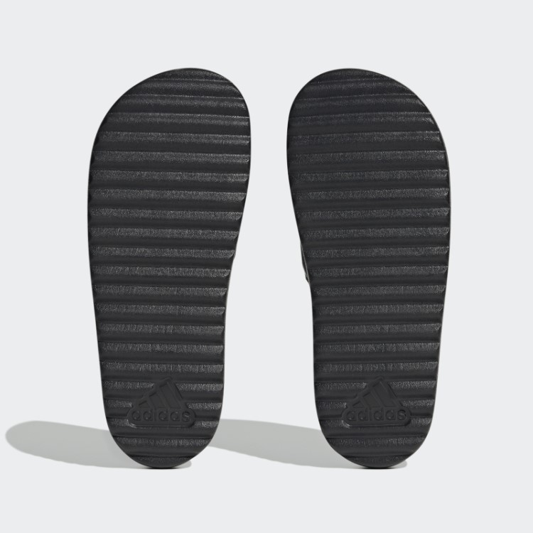 Slides Plataforma Adilette Preta Adidas