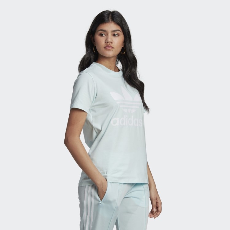 Camiseta Adidas Adicolor Classics Trefoil Azul