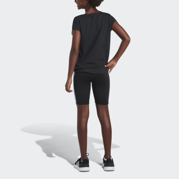 Bermuda Bike Preta Adidas Com As 3 Listras