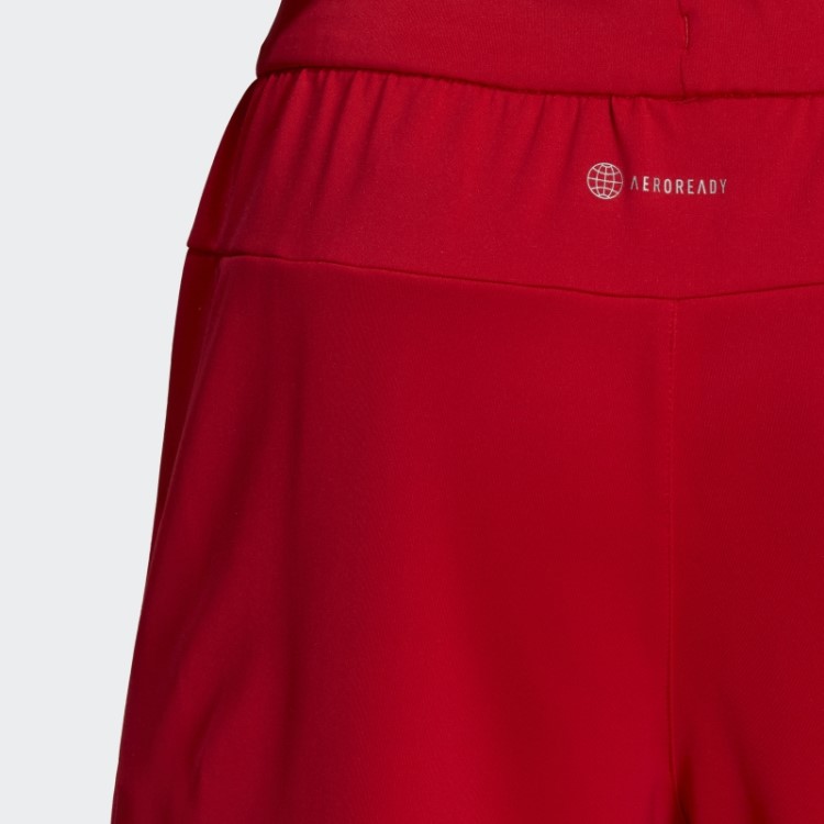 Adidas Vermelho Projetado Para Calções De Treino