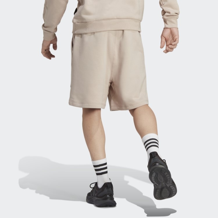 Shorts De Lã Adidas Taupe