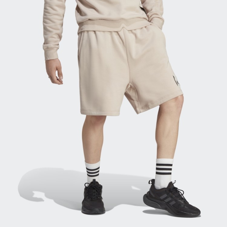 Shorts De Lã Adidas Taupe