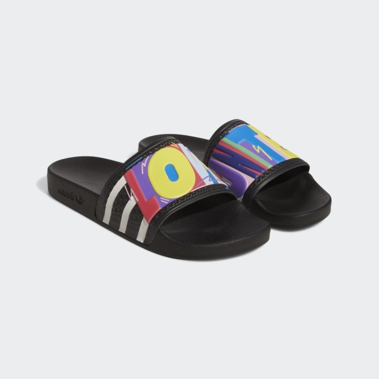 Slides De Orgulho Adilette Preto Adidas