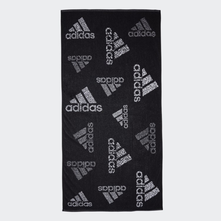 Toalha Indispensável Da Marca Adidas Preta