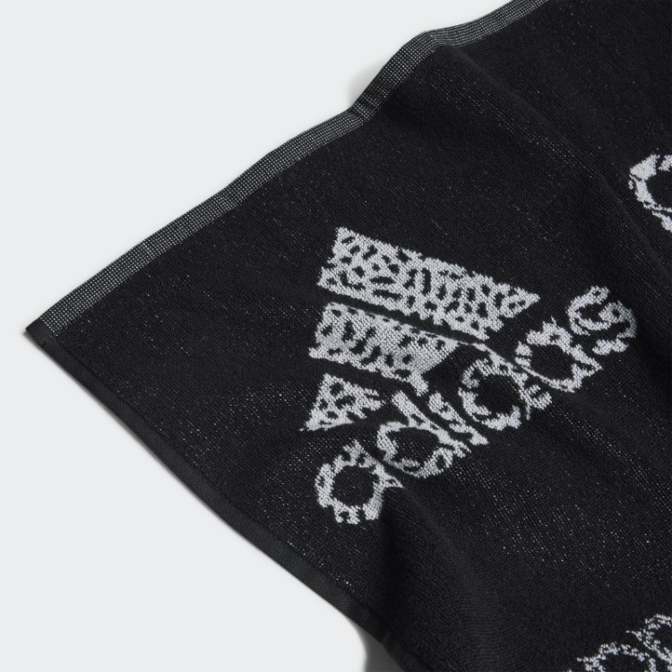 Toalha Indispensável Da Marca Adidas Preta