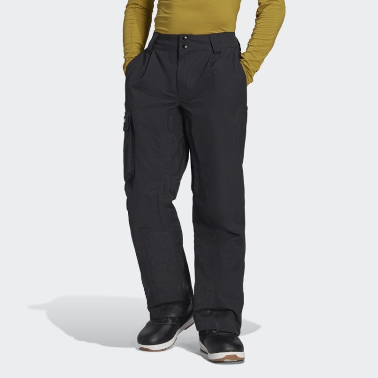 Adidas Terrex 3 Camadas De Nylon Pós-consumo Snow Tracksuit Preto