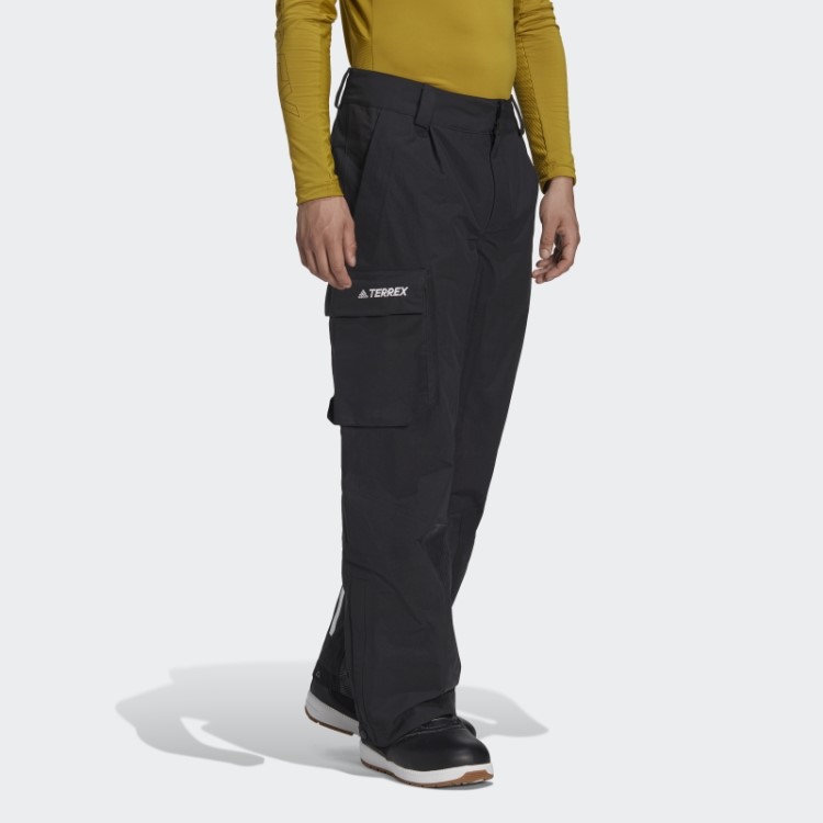 Adidas Terrex 3 Camadas De Nylon Pós-consumo Snow Tracksuit Preto