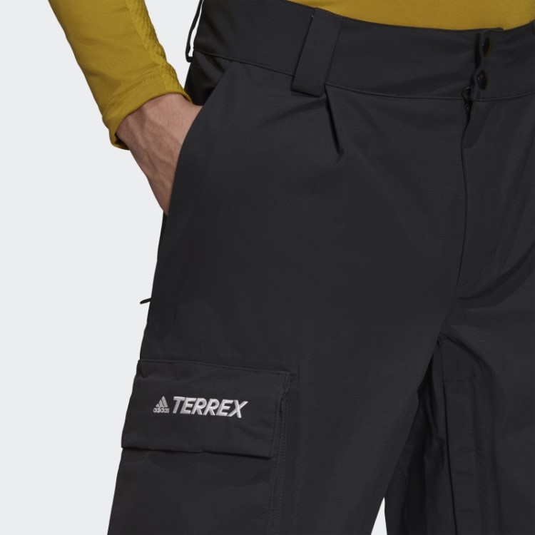 Adidas Terrex 3 Camadas De Nylon Pós-consumo Snow Tracksuit Preto