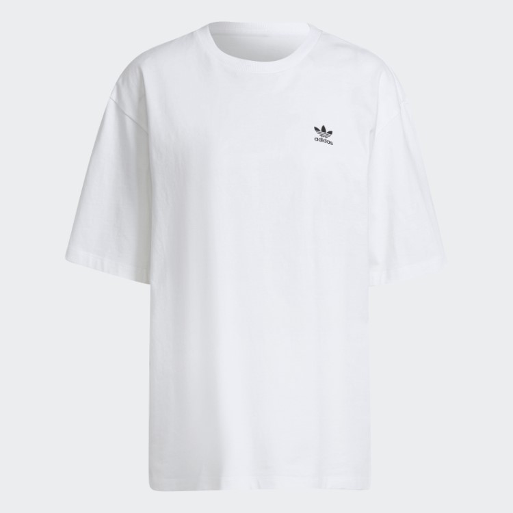 Camiseta Com Estampa Solta Sempre Original Adidas Branca