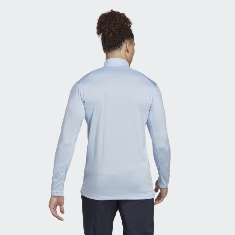 Blusa Manga Longa Adidas Blue Dawn Terrex Multi Zíper