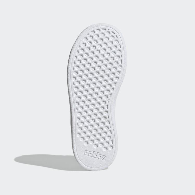 Adidas Grand Court Elástico Renda E Top Strap Shoes Branco