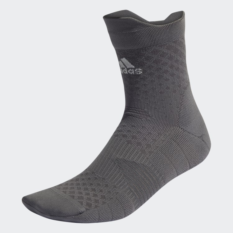 Meia Adidas 4d Trimestre Cinza Quente