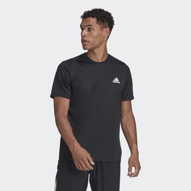 Camiseta Adidas Aeroready Projetada Para Movimento Preta