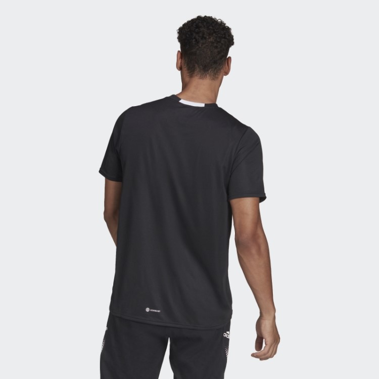 Camiseta Adidas Aeroready Projetada Para Movimento Preta