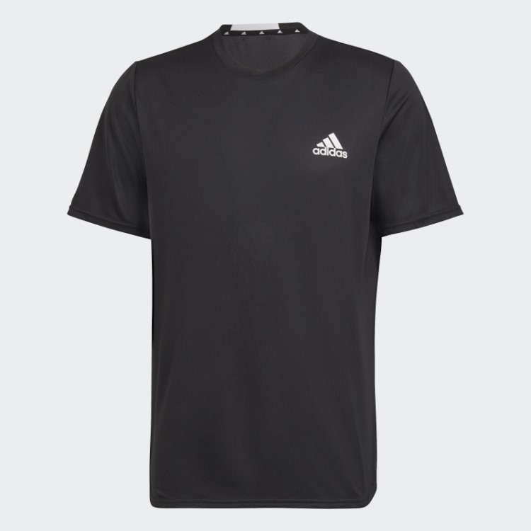 Camiseta Adidas Aeroready Projetada Para Movimento Preta