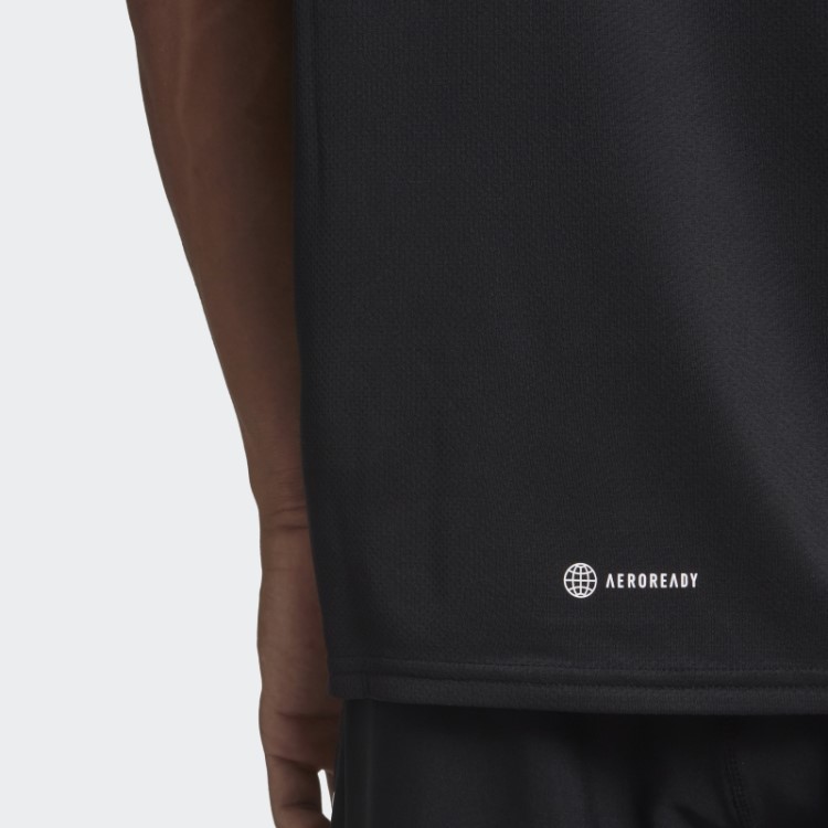 Camiseta Aeroready Projetada Para Movimento Adidas Preta