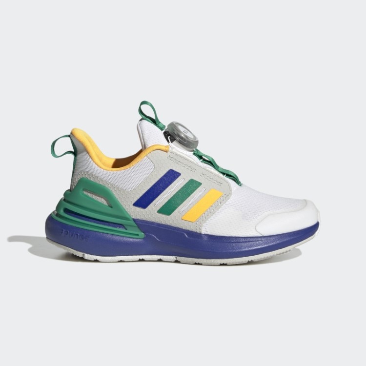 Tênis Branco Adidas Rapidasport Bounce Boá Com Fechamento