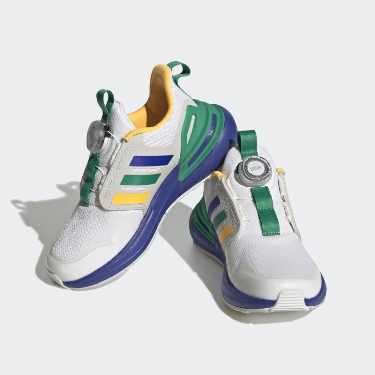 Tênis Branco Adidas Rapidasport Bounce Boá Com Fechamento